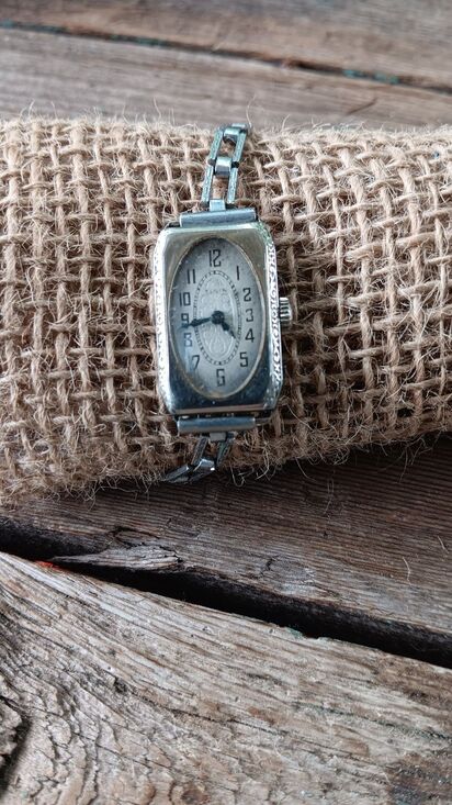 1926 ELGIN USA Ladies 14K Solid Gold Art Deco Watch  Antique Elgin Art Deco Ladies Watch 14K Gold Fill